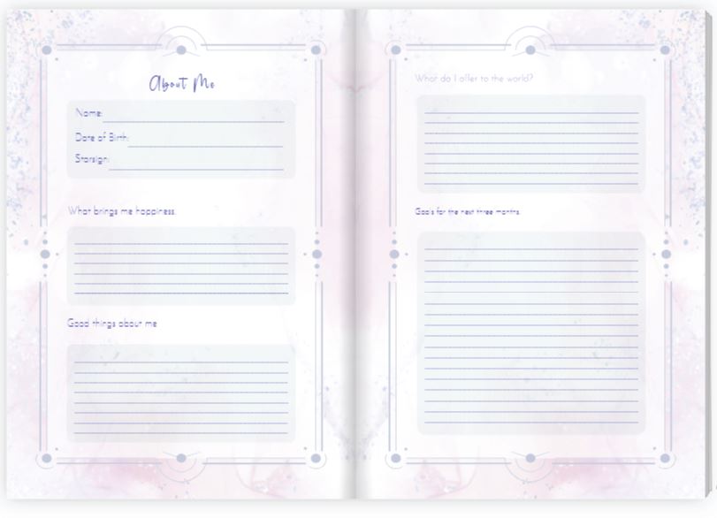 2026 April - June Gratitude / Manifestation Journal