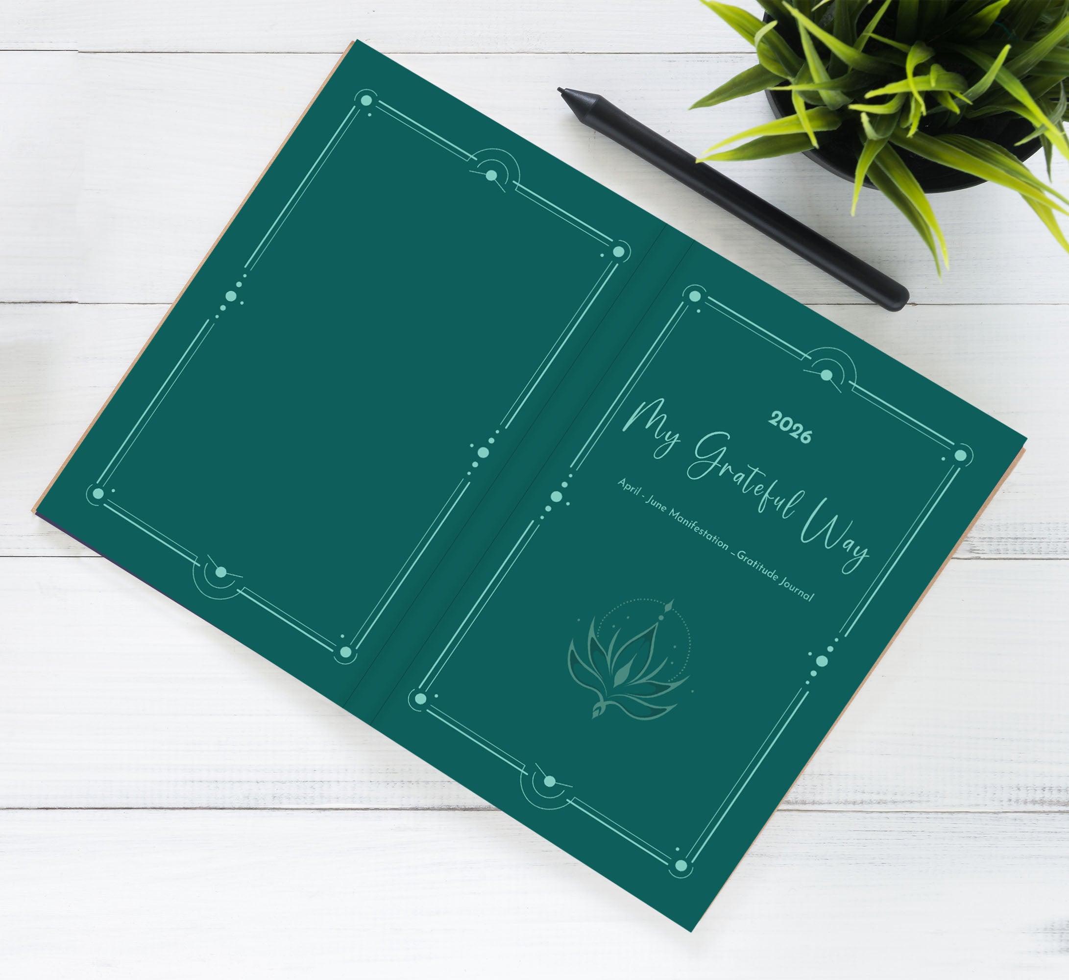 2026 January - March Gratitude / Manifestation Journal