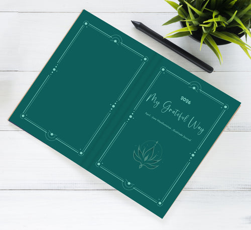 2026 January - March Gratitude / Manifestation Journal